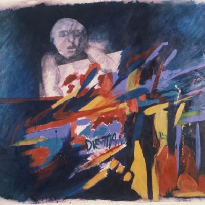Les couleurs de la honte - 1990 - 115 x 140 cm