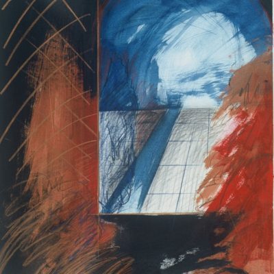 Jardin clos II - 1987 - 56 x 76 cm