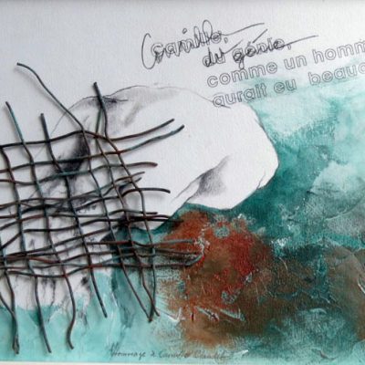 Hommage à Camille Claudel - 1994 - 28 x 43 cm